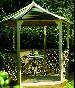 GAZEBOS: WOODEN GAZEBOS and MAINTENANCE FREE GAZEBOS - Close up photos