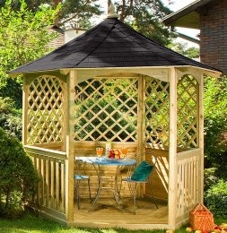 Hexagonal Gazebo 13