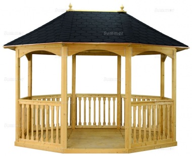 Octagonal Gazebo 16