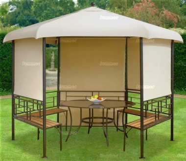 1st class value! Maintenance free Hexagonal Gazebo 113